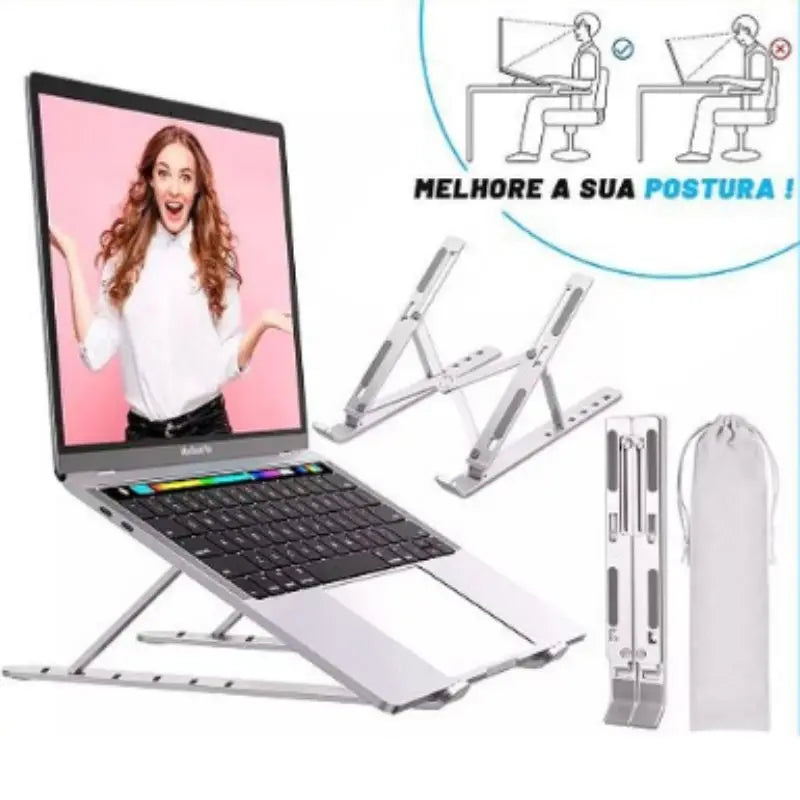 Suporte Ajustável/Regulável Para Notebook