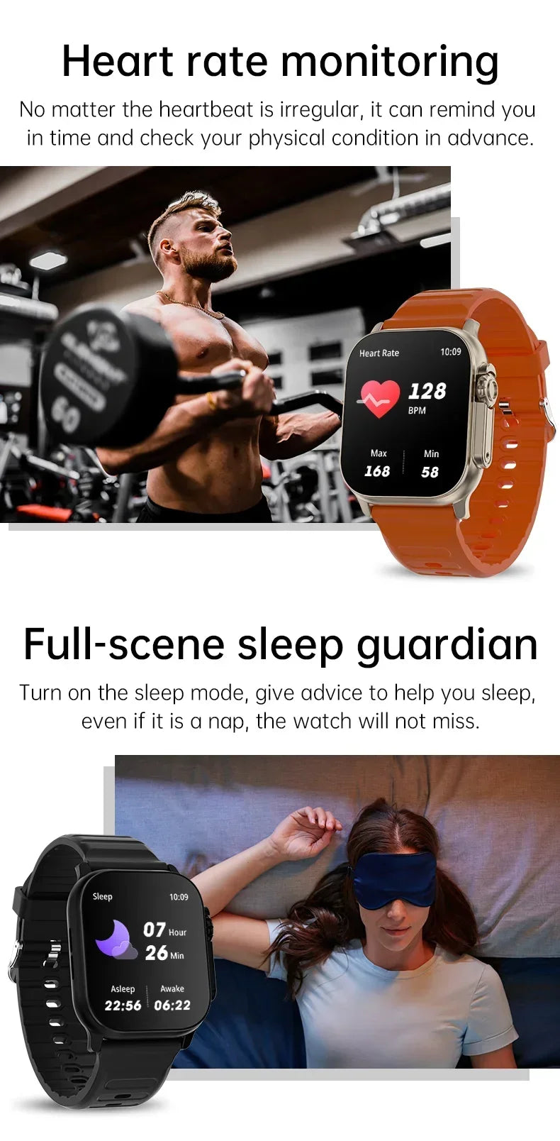 Smartwatch T900 U2 Unissex