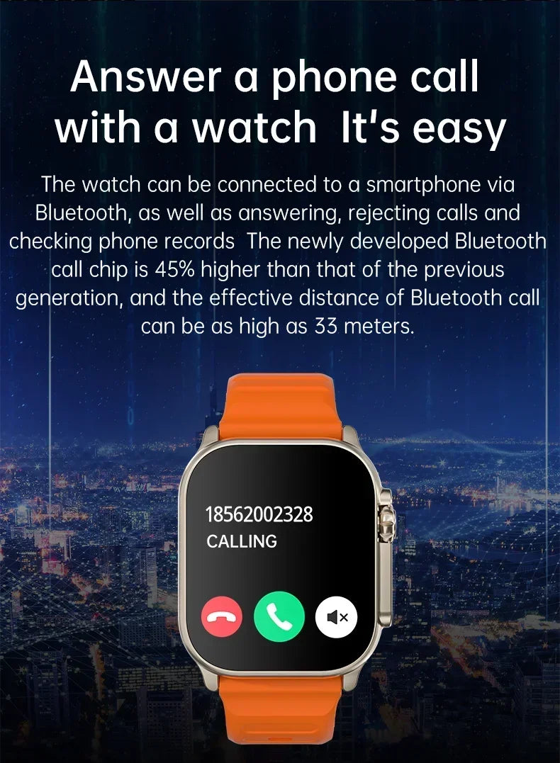 Smartwatch T900 U2 Unissex