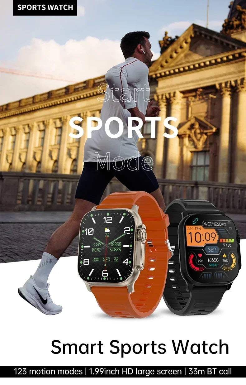 Smartwatch T900 U2 Unissex